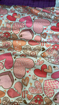 Vday retro hearts