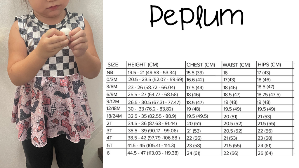Peplum top