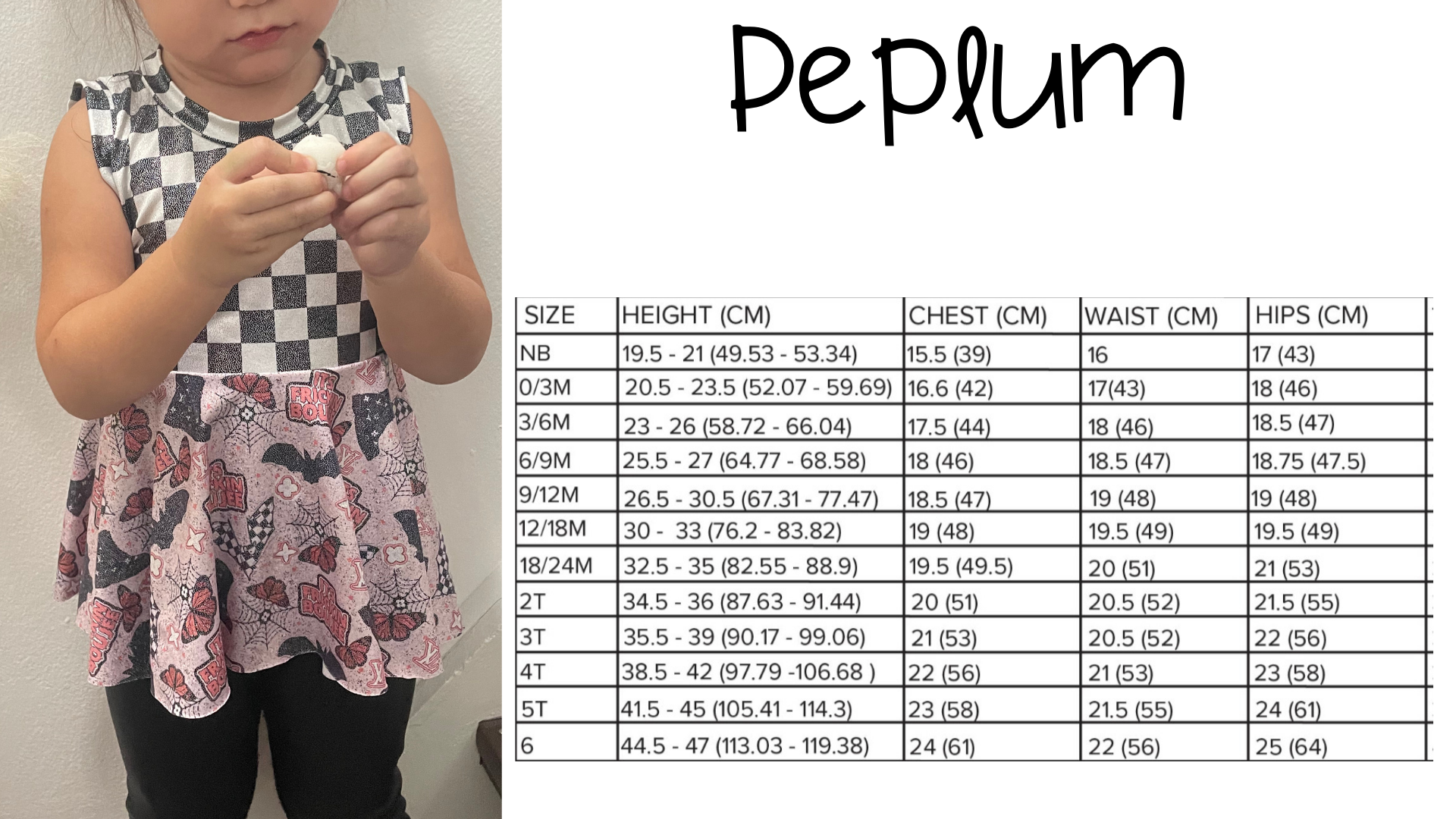 Peplum top
