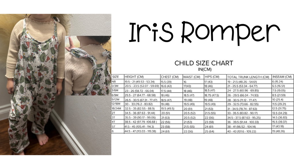 Iris romper