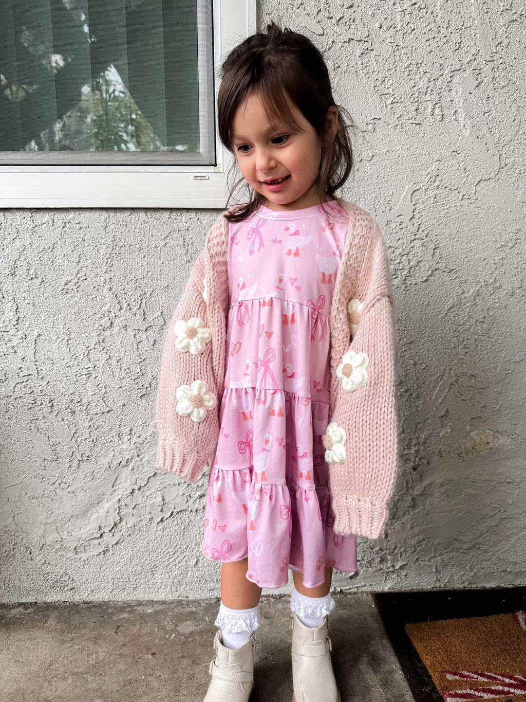 Parker tiered dress (short sleeve)
