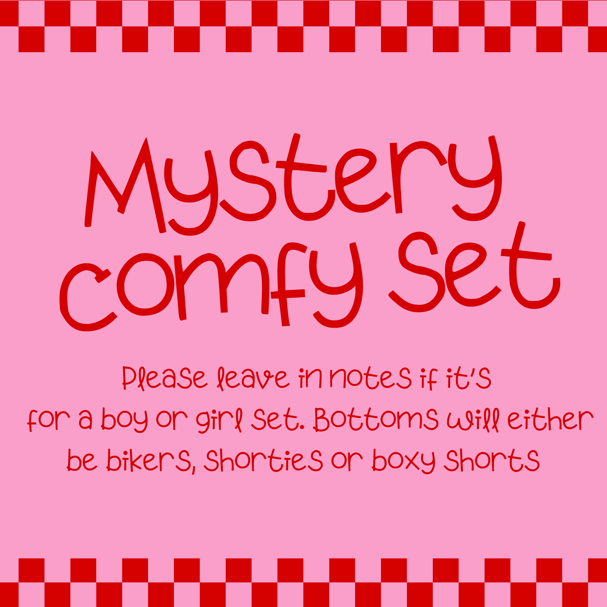 Mystery Comfy set