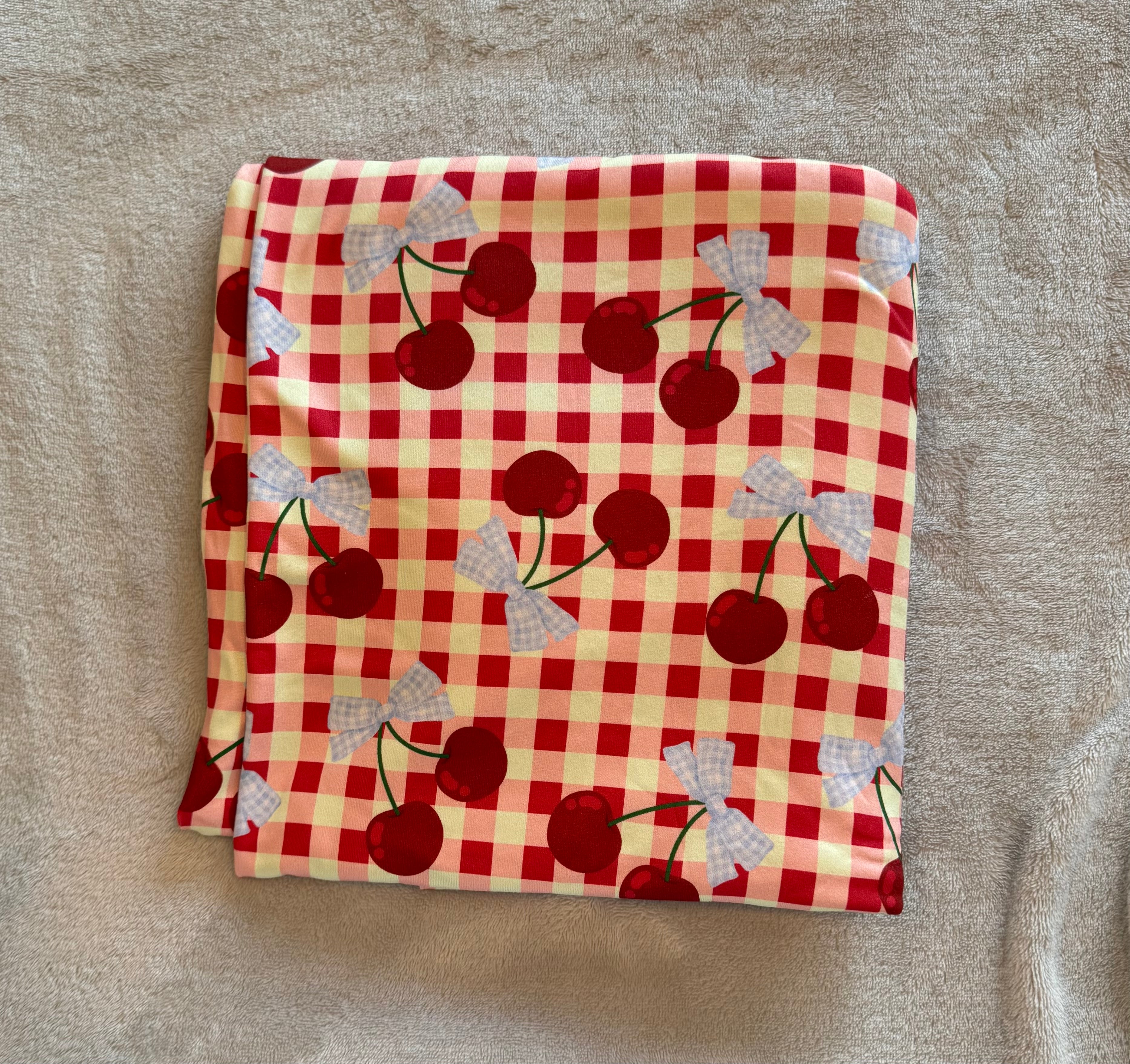 Gingham Cherries (1 available)