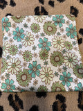 Green florals (will be color blocked)