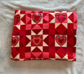 Quilted hearts (1 available)