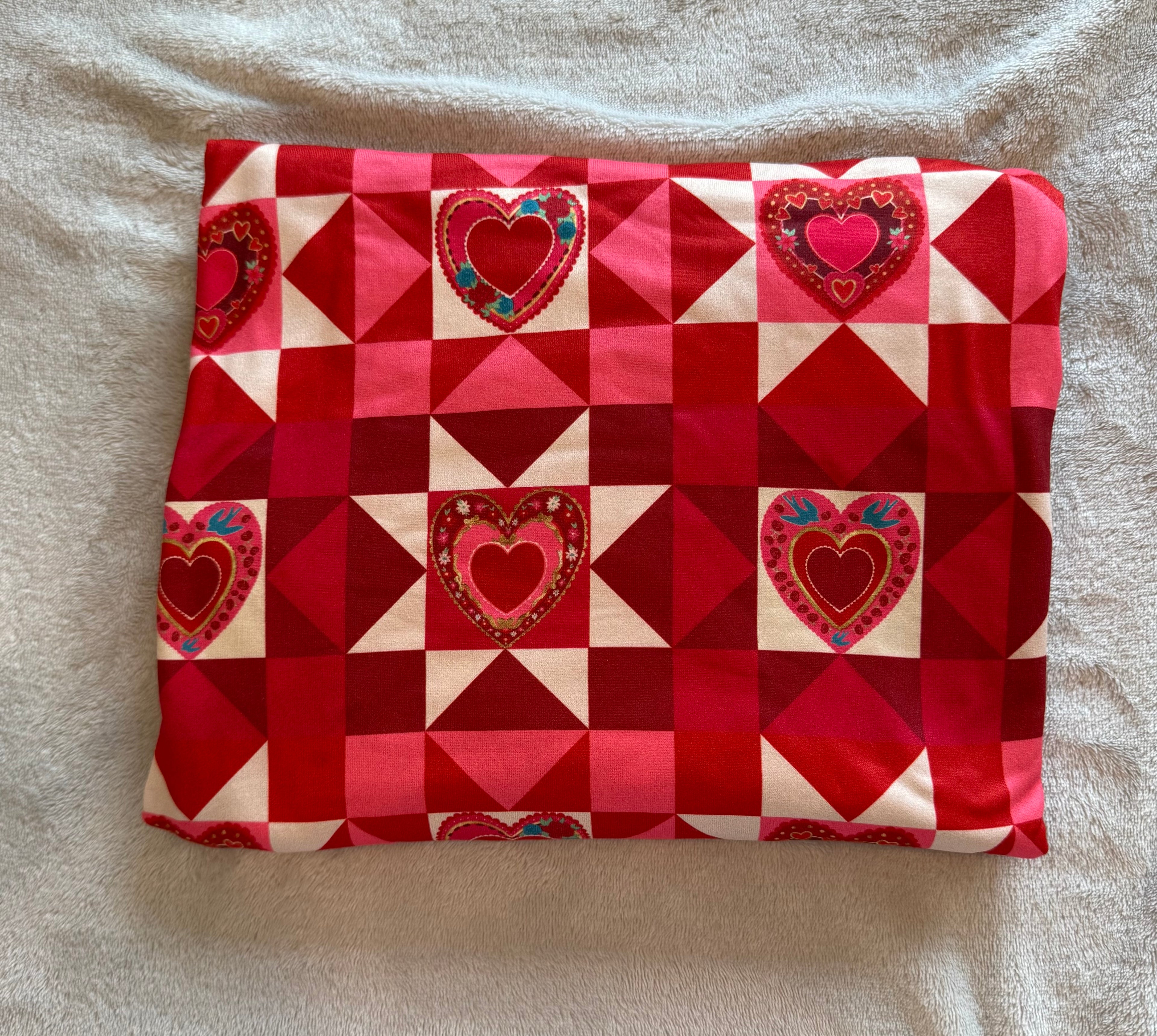 Quilted hearts (1 available)