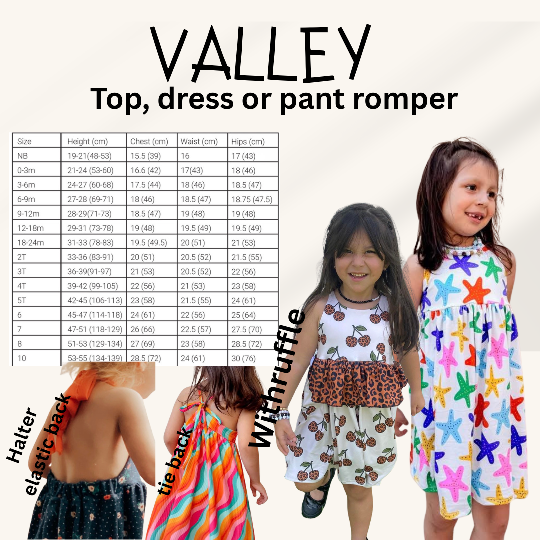 Valley (top/dress/romper)