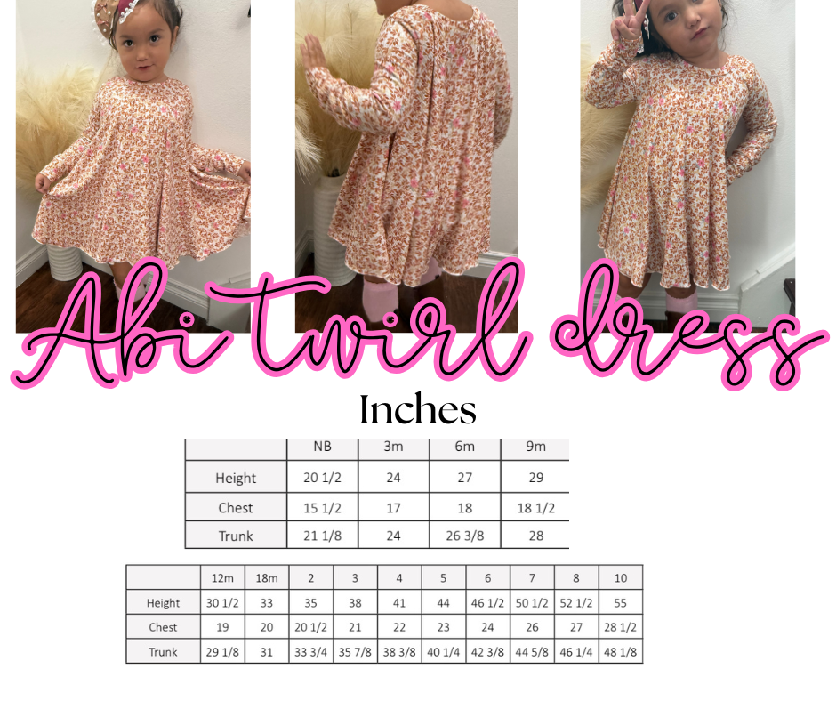 Abi twirl dress