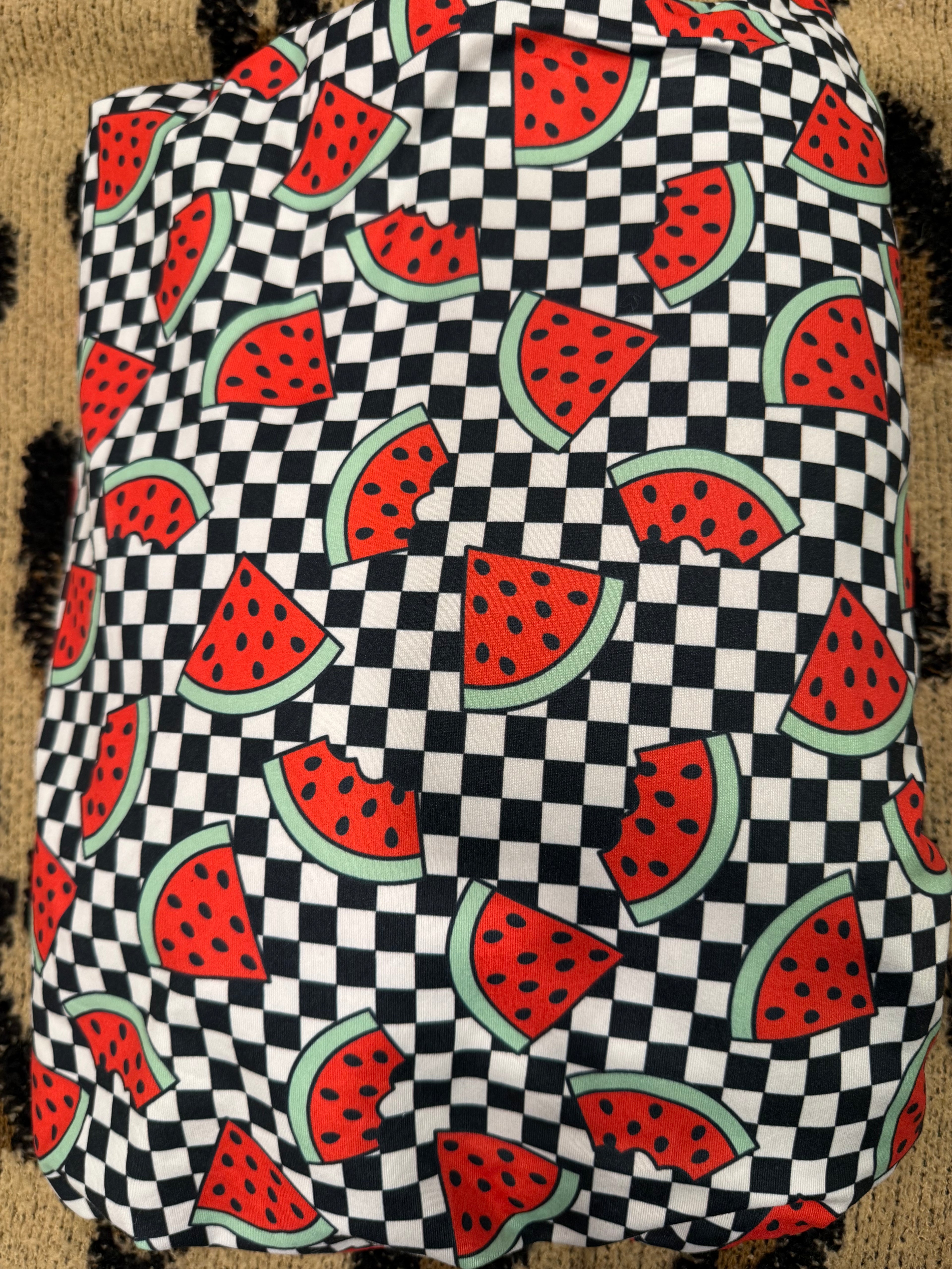 Watermelon checkers