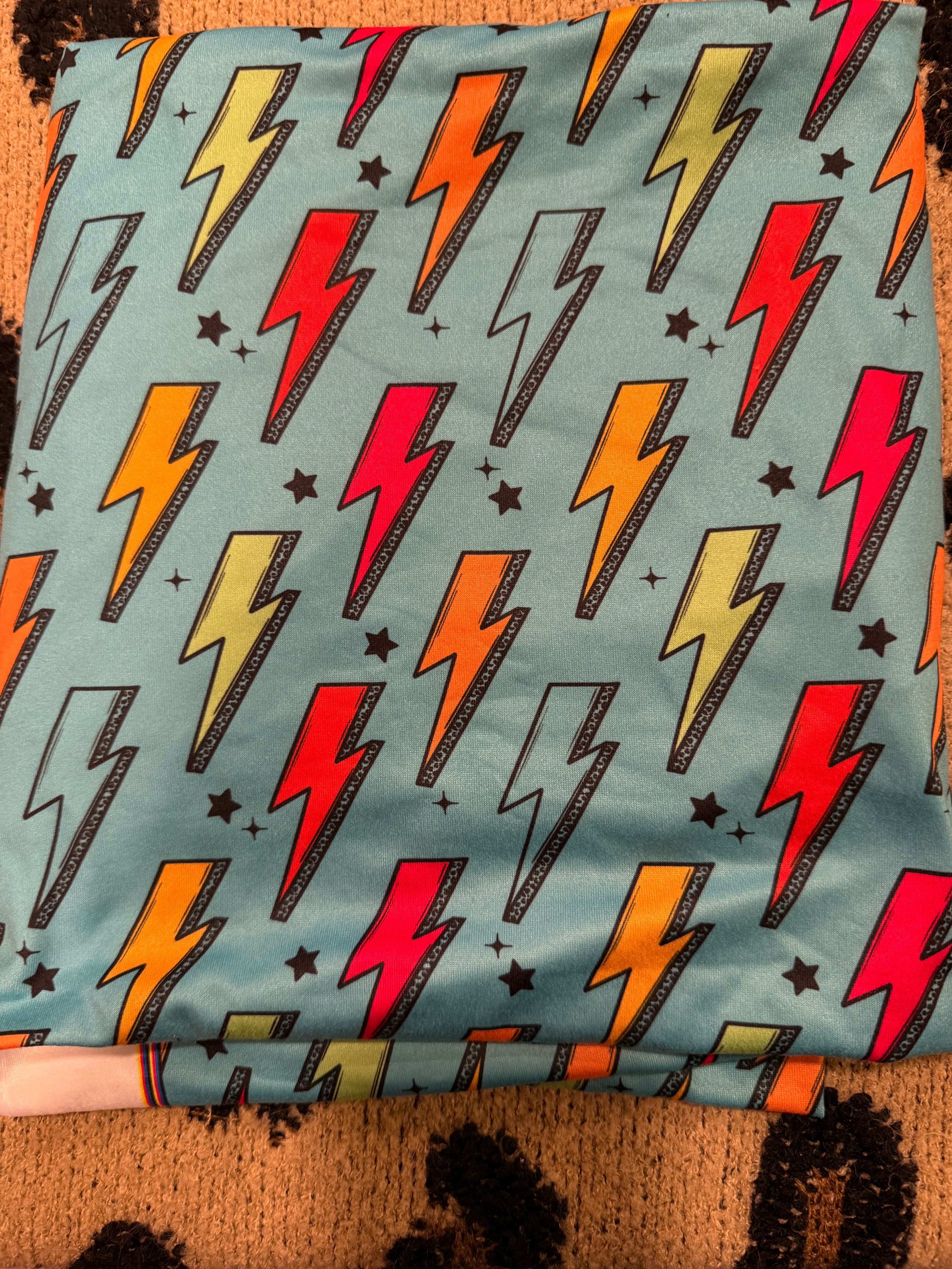 Colorful bolts (will be color blocked)