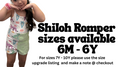 Shiloh Romper